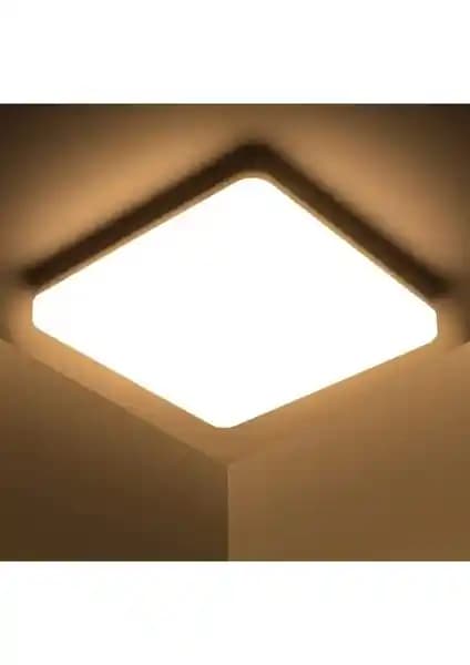 Vies Teknoloji Moder Tavana Sıfır 24W LED Avize 3200K Gün Işığı ile Modern Aydınlatma