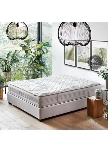 Yataş Five-Z Hybrid Seri Çift Kişilik Yatak 160x200 cm Orta Sertlik ve 5 Bölge Destek