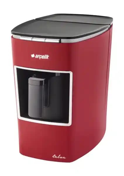 Arçelik K 3400 Kırmızı Türk Kahvesi Makinesi: Modern ve Pratik Kahve Deneyimi Sunar