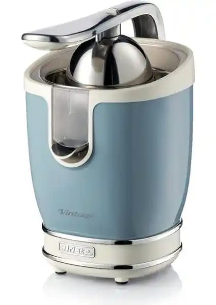 Ariete Vintage Narenciye Sıkacağı Mavi Tasarım ve Pratik Kullanım Özellikleri