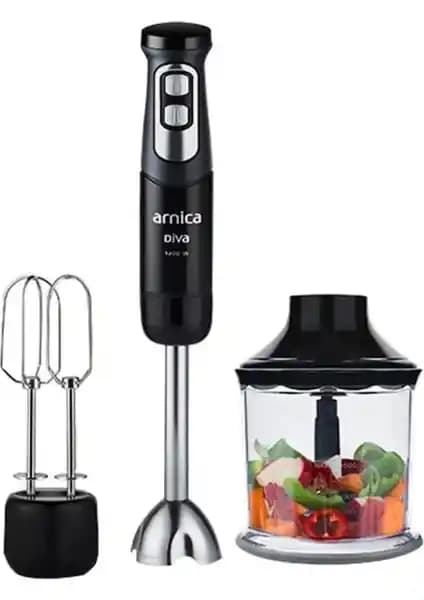 Arnica GH21595 Diva Blender Seti: Yüksek Performans ve Şık Tasarım ile Mutfakta Pratiklik