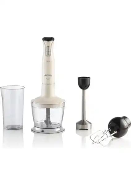 Arzum AR1140 Blanco Mini Blender Seti Güçlü Motor ve Çok Fonksiyonlu Tasarımıyla Mutfakta Pratiklik