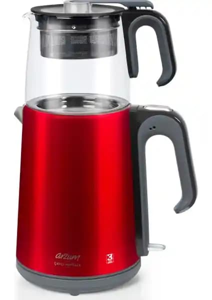 Arzum AR3044 Heptaze Cam Çaycı ve Kettle: Modern Tasarım ve Fonksiyonellik Bir Arada