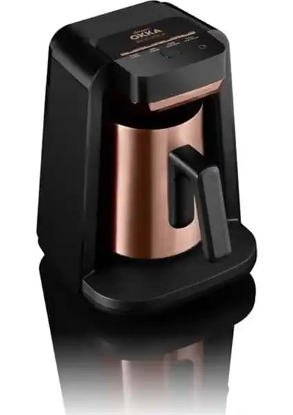 Arzum Okka Rich Spin M Çelik Cezveli Türk Kahve Makinesi Bakır Renkli Modern Tasarım