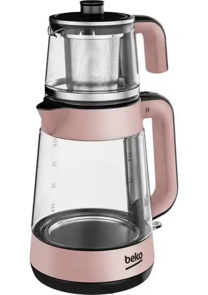 Beko CM 5964 R Floral Rose Gold Çay Makinesi Modern Tasarım ve Fonksiyonellik