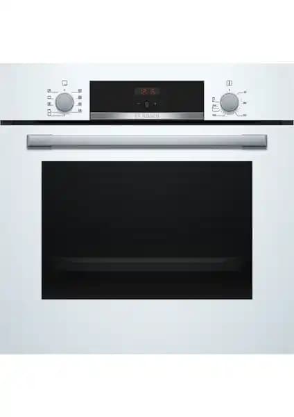 Bosch HBF534EW0T Ankastre Fırın 66 Litre Geniş İç Hacim ve Çoklu Pişirme Programlarıyla Modern Mutfaklara Uygun