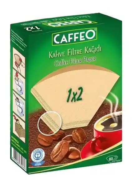 Brawi 1x2 Kahve Makinesi Filtresi: Dayanıklı ve Kimyasal İçermeyen Kahve Filtreleri