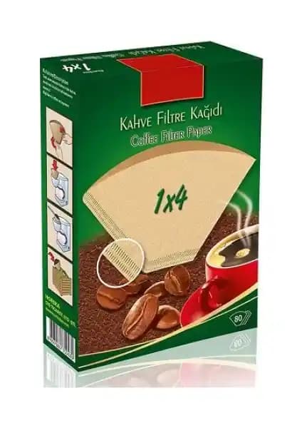 Caffeo 3 Adet 80'li Filtre Kahve Kağıdı: Doğal, Dayanıklı ve Pratik Kahve Hazırlama Ürünü