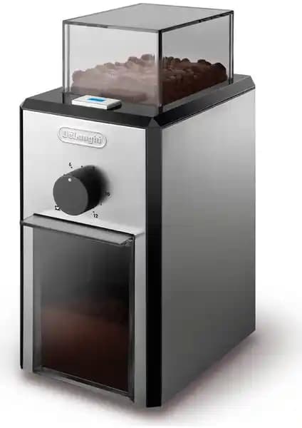 DeLonghi Metal Kahve Öğütücü KG89: Yüksek Performanslı ve Güvenli Kahve Öğütme Cihazı