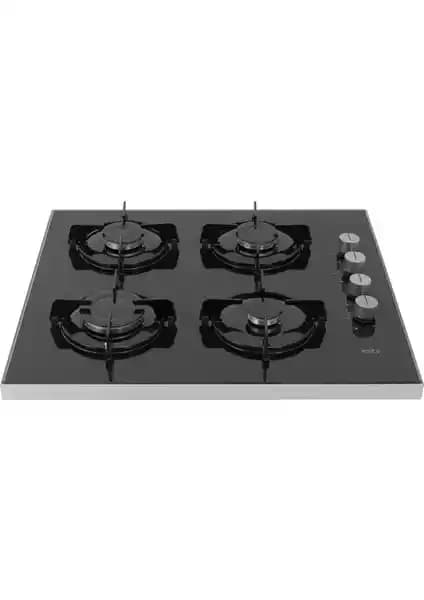 Esty SCO5402B01 Set Üstü Siyah Cam Gazlı Ocak Modern ve Güvenilir Mutfak Çözümü