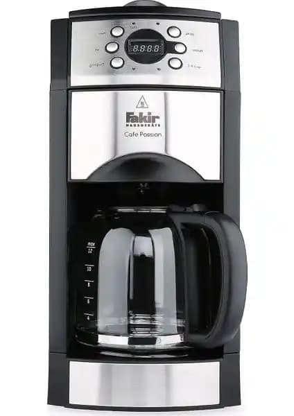 Fakir Cafe Passion Çekirdekli ve Toz Filtre Kahve Makinesi Modern Tasarım ve Kullanışlı Özellikler
