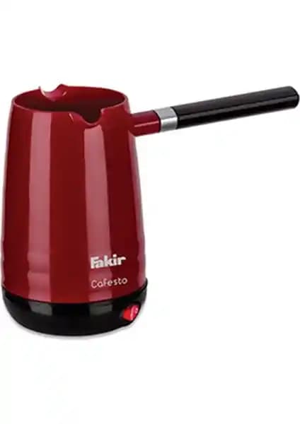 Fakir Cafesto Turk Kahve Makinesi Kırmızı Modern Tasarım ve Kullanım Özellikleri