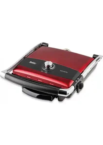 Fakir Matilda 2000 W Kırmızı Izgara ve Tost Makinası Yüksek Performanslı ve Şık Tasarım