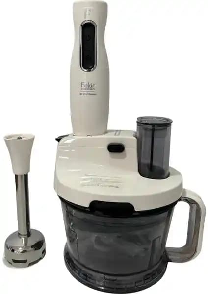 Fakir Mr Chef Quadro Blender Set Beyaz: Güçlü ve Çok Fonksiyonlu Mutfak Aleti