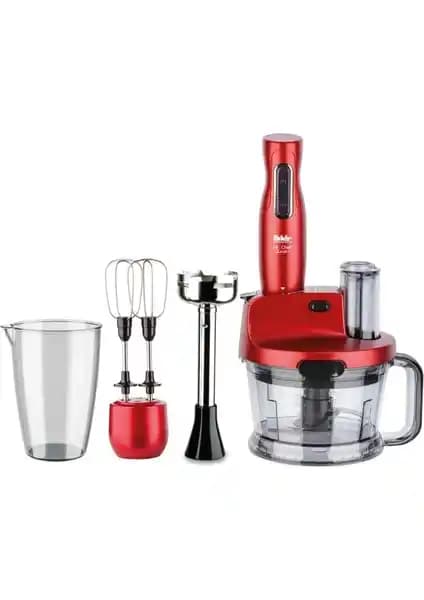 Fakir Mr. Chef Quadro Blender Seti 1000W Güç ve Çok Fonksiyonellik Sunar