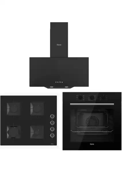 Ferre Siyah Set Modern ve Fonksiyonel Mutfak Çözümleri 75-90 Karakter