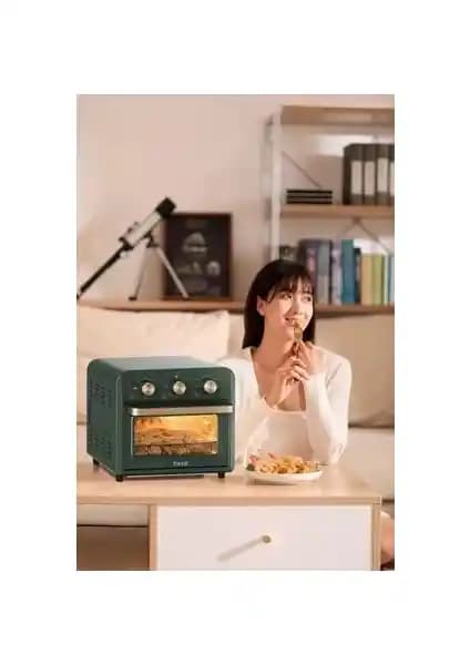 Fressi 13 Litre Yeşil Airfryer Fırın: Modern ve Çok Fonksiyonlu Mutfak Cihazı