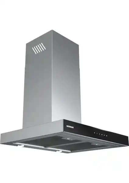 Genesin Lotus 60 cm İnox Modern Güçlü Davlumbaz Yüksek Hava Akışı ve Şık Tasarım