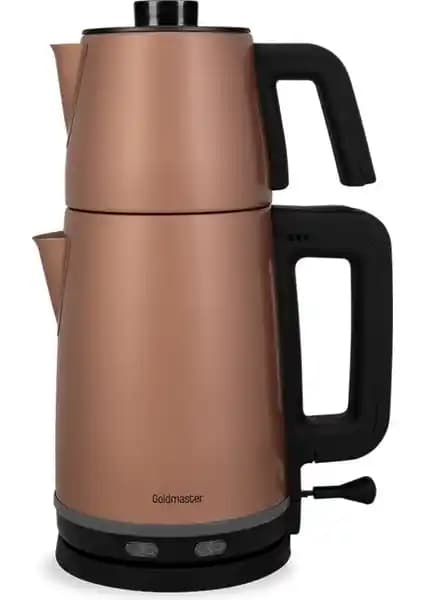 Goldmaster Sefam 2200W Damlatmaz Çay Makinesi ve Su Isıtıcısı Günlük Kullanım İçin