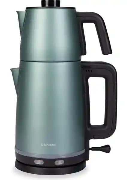 Goldmaster Sefam 2200W Damlatmaz Çay ve Su Isıtıcı: Modern Evler İçin Güvenli ve Dayanıklı Tasarım