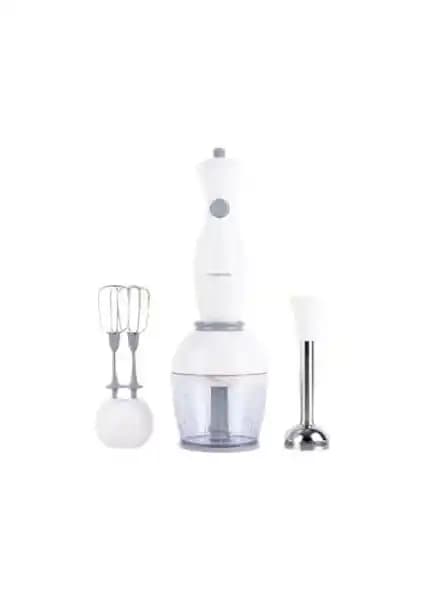 Heifer Chef's Pro El Blender Seti Beyaz: Güçlü Performans ve Şık Tasarımın Birleşimi