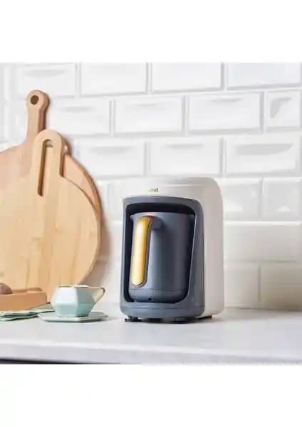 Homend Pottoman 1860H Türk Kahve Makinesi Krem Gold ile Mükemmel Kahve Deneyimi