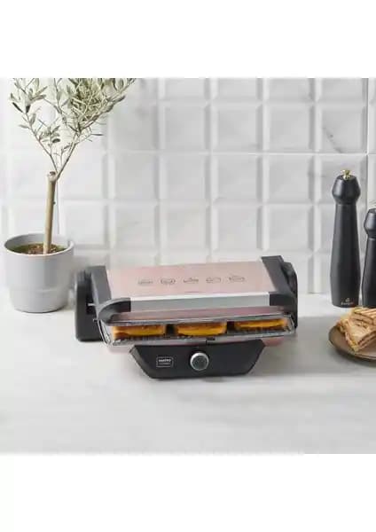 Karaca Gastro Classic Izgara ve Tost Makinesi Rosegold ile Mutfakta Yenilikçi Çözüm