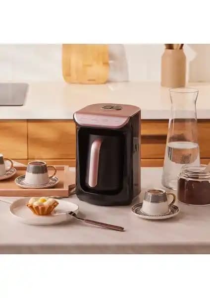 Karaca Hatır Köz Türk Kahve Makinesi Roseberry: Şık Tasarım ve Yüksek Performanslı Otomatik Kahve Cihazı