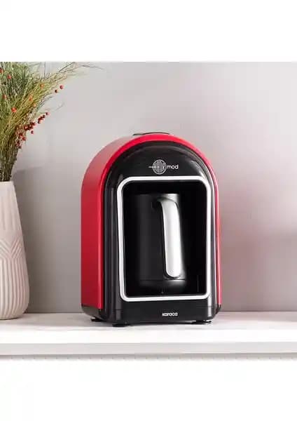 Karaca Hatır Mod Türk Kahve Makinesi Cranberry ile Geleneksel ve Modern Kahve Deneyimi