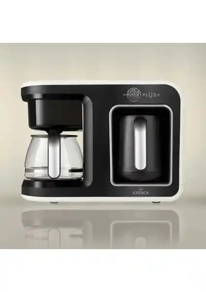 Karaca Hatır Plus 2 in 1 Kahve Makinesi: Türk ve Filtre Kahvesi İçin Çok Yönlü Çözüm