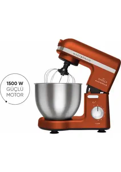 Karaca Mastermaid Chef Stand Mikser Sunburn 1500W ile Mutfakta Güç ve Şıklık Bir Arada