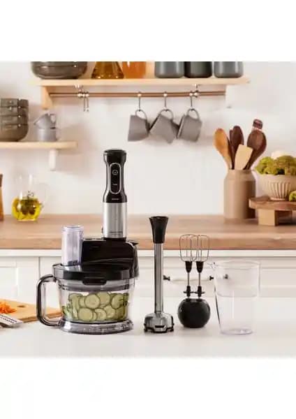 Karaca Mastermaid Prosteel 2000W Mutfak Robotu: Çok Fonksiyonlu Güçlü ve Dayanıklı Cihaz