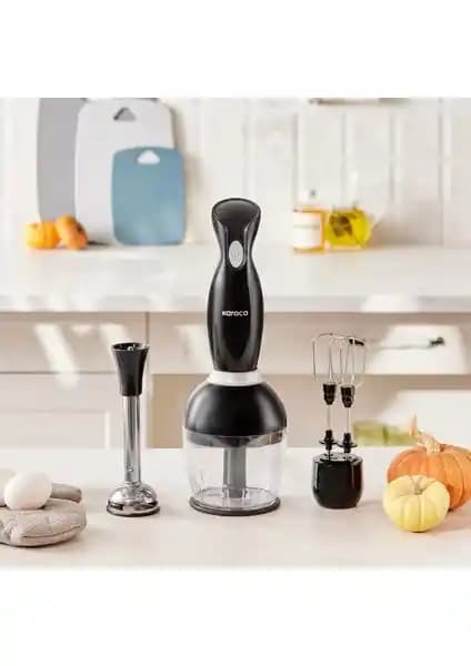 Karaca Profoodmix 3'lü Blender Seti: Güçlü Motor ve Çok Yönlü Fonksiyonlar ile Mutfakta Pratiklik
