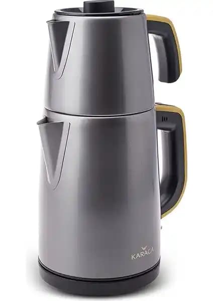 Karaca Retro Tea Çay Makinesi Antrasit: Estetik ve Fonksiyonellik Bir Arada