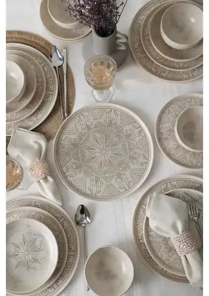 Keramika Groundlace Yemek Takımı: Dayanıklı, Estetik ve Çok Renkli Modern Sofra Seti