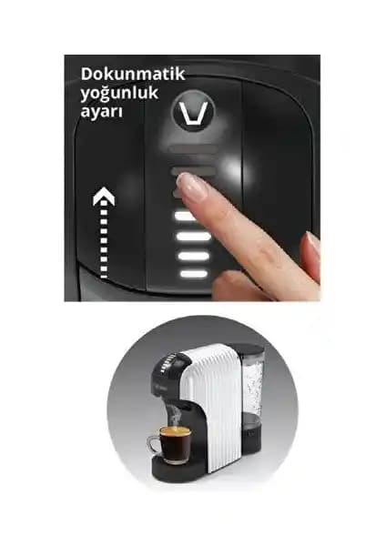 Kiwi Flavel KCM-7597 Kapsül Kahve Makinesi: Modern Tasarım ve Çok Yönlü Kahve Seçenekleri