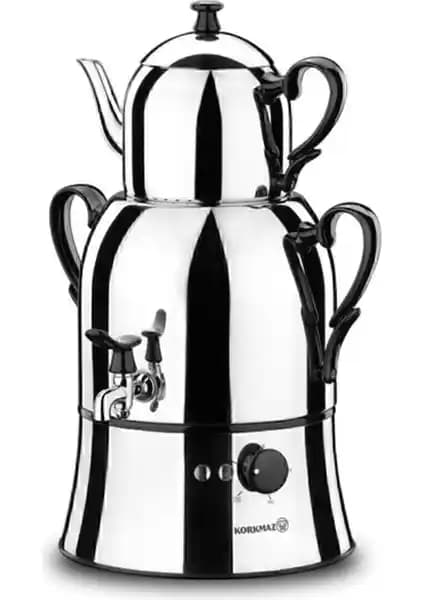 Korkmaz A 338 Nosta Siyah Semaver: Modern Tasarım ve Güçlü Fonksiyonellik