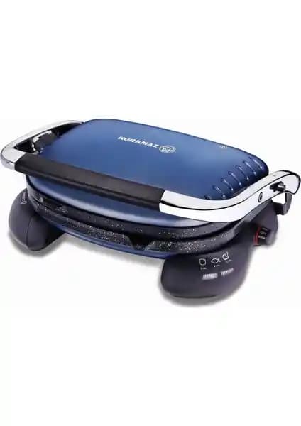 Korkmaz Castron Lacivert Tost Makinesi: Çok Yönlü ve Şık Mutfak Aleti Tanıtımı