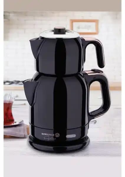 Korkmaz Çaytema Deluxe Elektrikli Çaydanlık Modern Tasarım ve Yüksek Performans Özellikleriyle