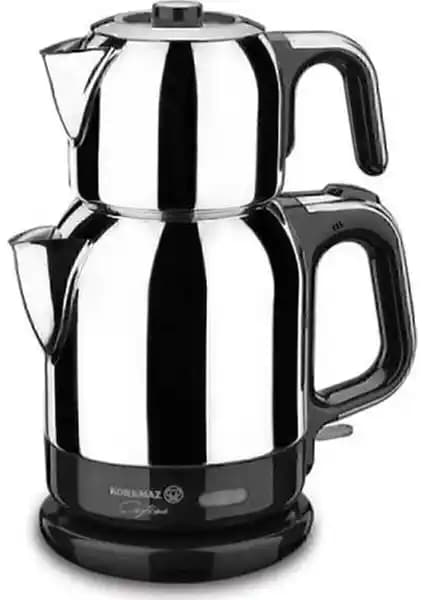 Korkmaz Çaytema InoxKrom Elektrikli Çaydanlık: Modern Tasarım ve Yüksek Performanslı Kullanım