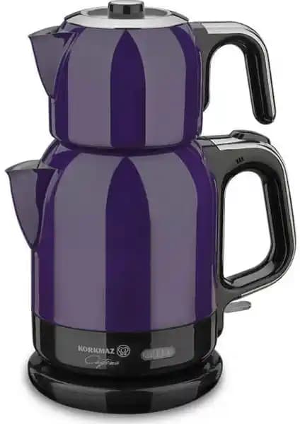 Korkmaz Çaytema LavantaKrom Elektrikli Çaydanlık: Şık ve Fonksiyonel Mutfak Gereci