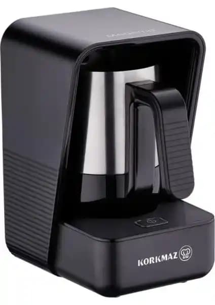 Korkmaz Moderna Siyah Seramik Kahve Makinesi: Geleneksel Türk Kahvesinde Modern Teknoloji