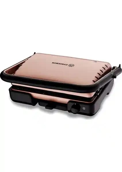 Korkmaz Tostella Rose Gold Tost Makinesi: Şık Tasarım ve Çok Fonksiyonlu Performans