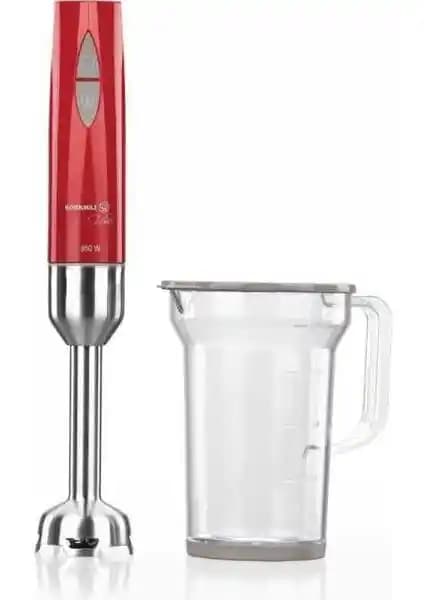 Korkmaz Vertex Duo Inox Kırmızı Blender Seti: Güçlü ve Şık Mutfak Aleti Tanıtımı
