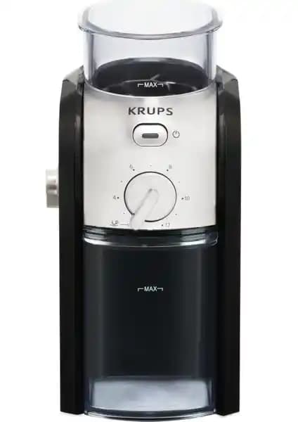 Krups GVX2 Kahve Öğütücü: Çoklu Öğütme Seçenekleri ve Kullanıcı Dostu Tasarım