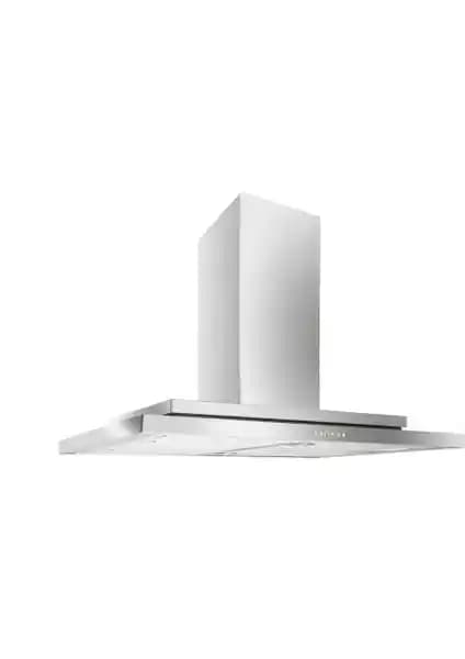 KüGerr DIS40 90 cm Inox Ada Tipi Sessiz Davlumbaz Üstün Performans ve Modern Tasarım