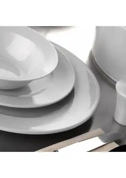 Kütahya Porselen Zümrüt 53 Parça Yemek Takımı Şıklık ve Fonksiyonellik Sunan Zarif Set