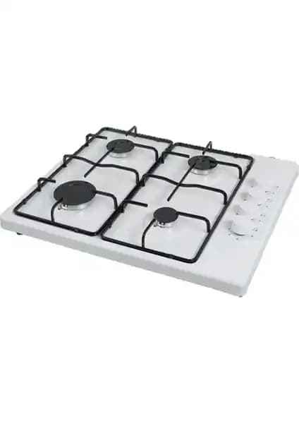 Luxell LX-420 F Beyaz 4 Gözlü Gazlı Ocak Güvenli ve Estetik Tasarım
