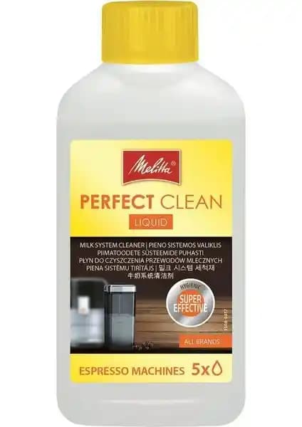 Melitta Perfect Clean Süt Sistemi Temizleme Sıvısı ile Kahve Makinesi Hijyeni ve Aroması Koruma