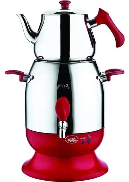 Özkent Semaver Marmaris K-623 Sade Kırmızı: Modern ve Fonksiyonel Çay Semaveri Özellikleri ve Kullanım İpuçları